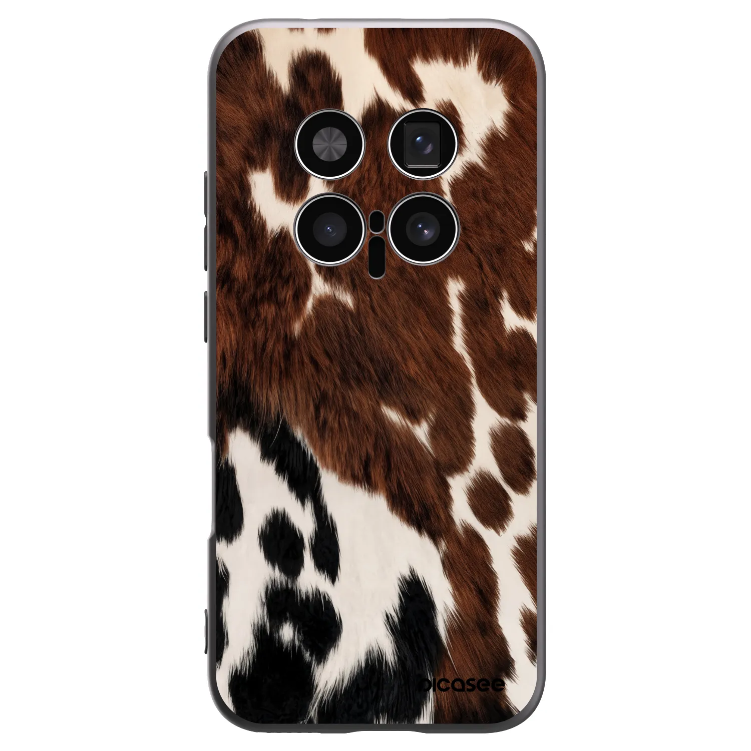 Picasee crna silikonska maskica za Honor Magic8 Pro 5G - Rust