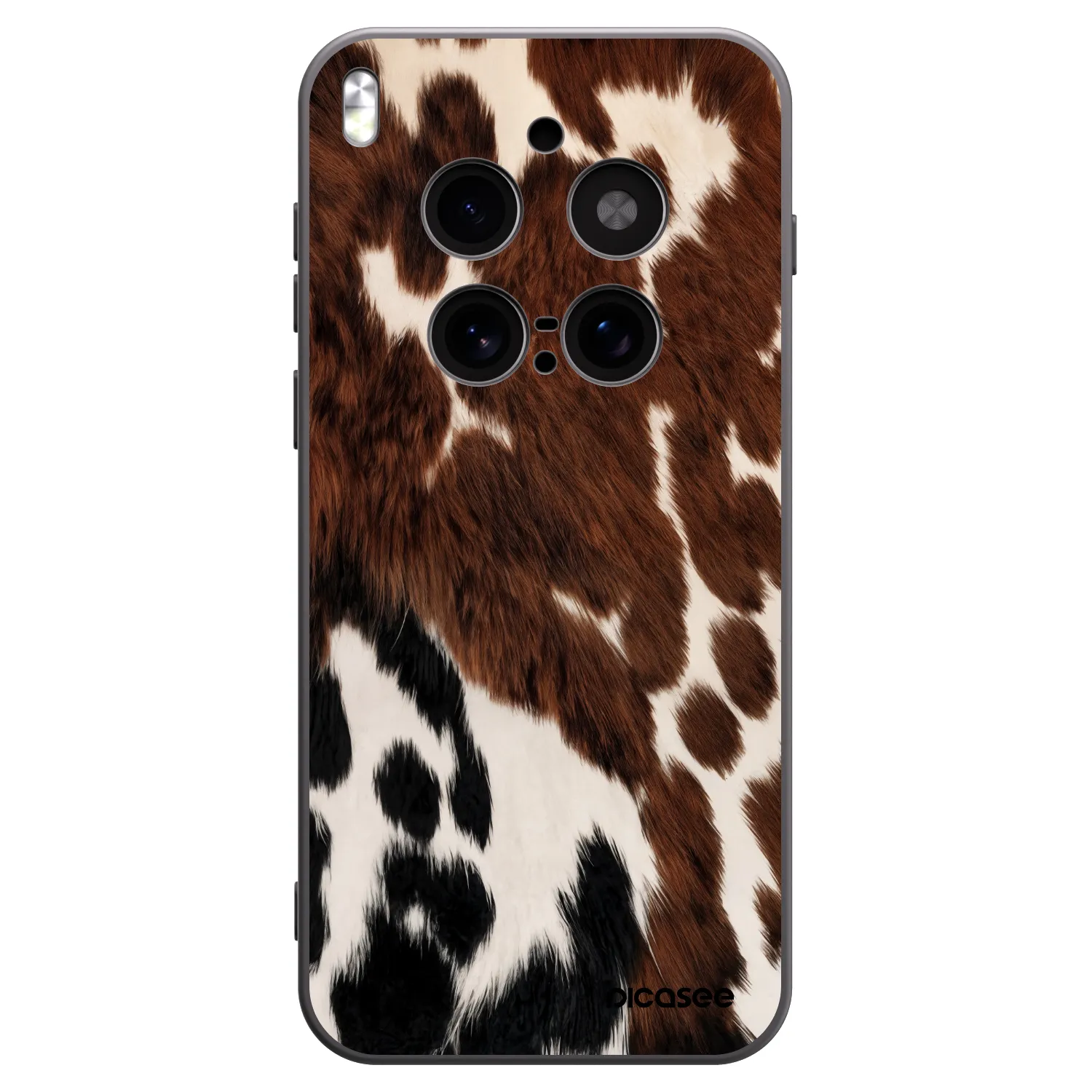 Picasee crna silikonska maskica za Vivo X300 Pro - Rust