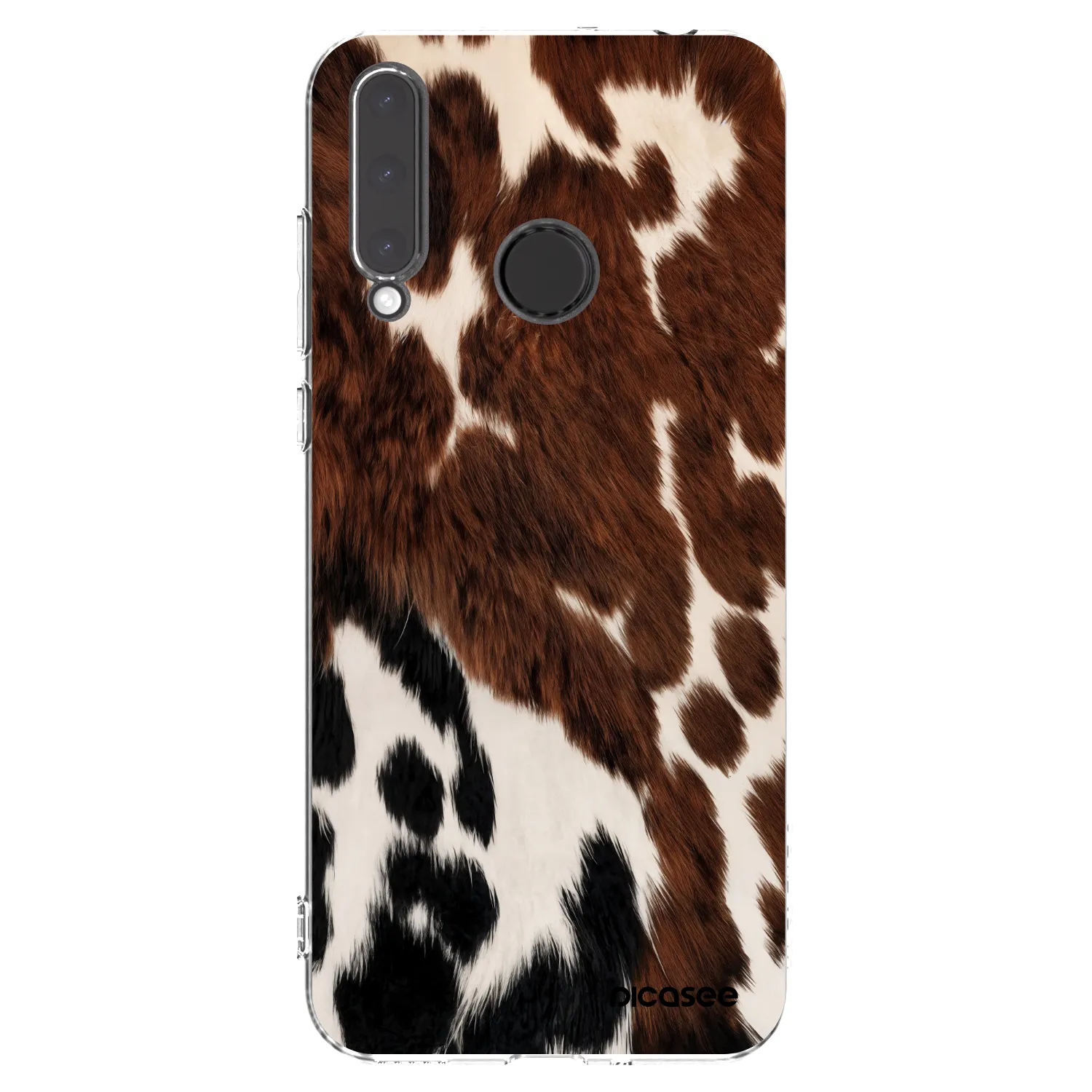 Picasee silikonska prozirna maskica za Honor 20 Lite - Rust