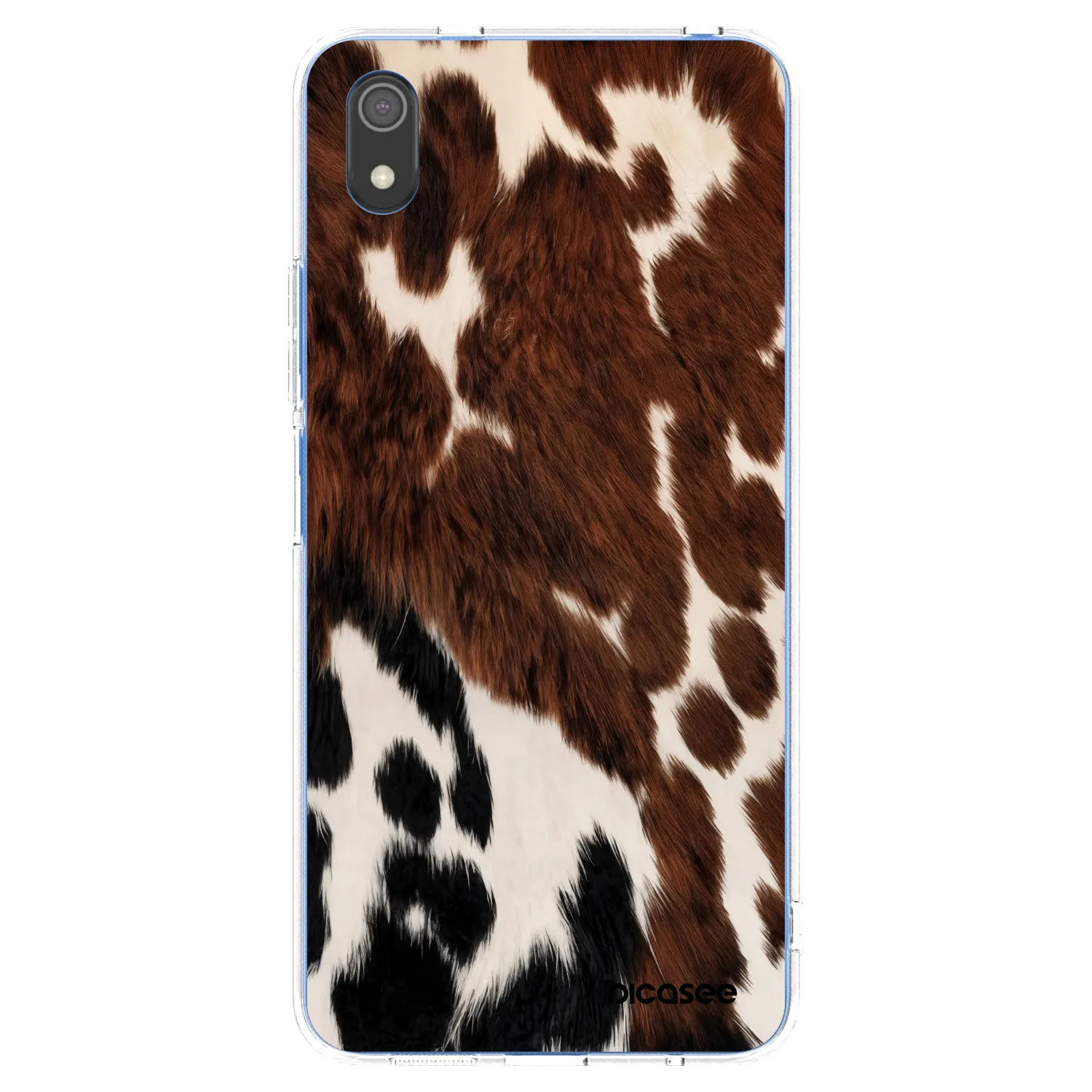 Picasee silikonska prozirna maskica za Xiaomi Redmi 7A - Rust