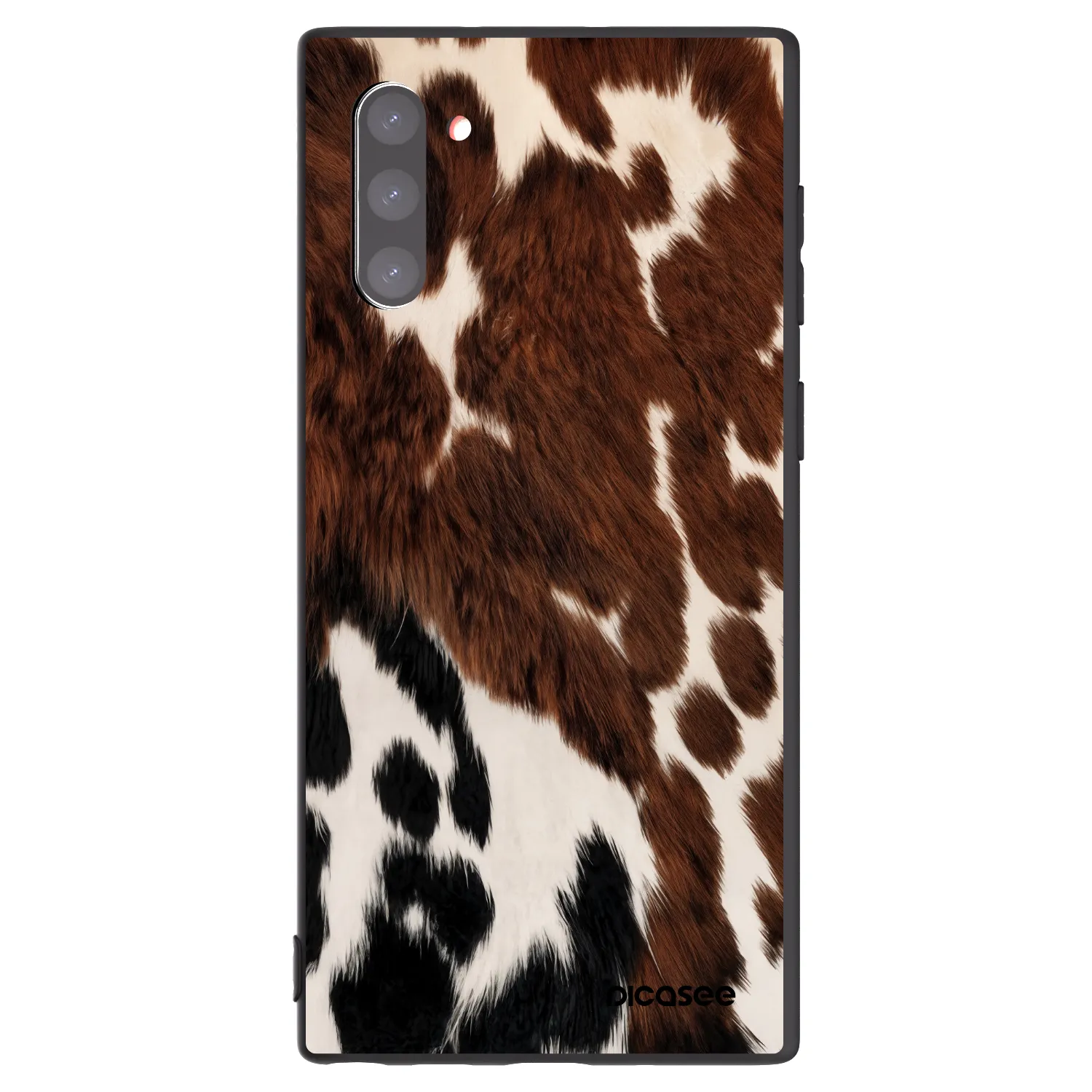 Picasee crna silikonska maskica za Samsung Galaxy Note 10 N970F - Rust