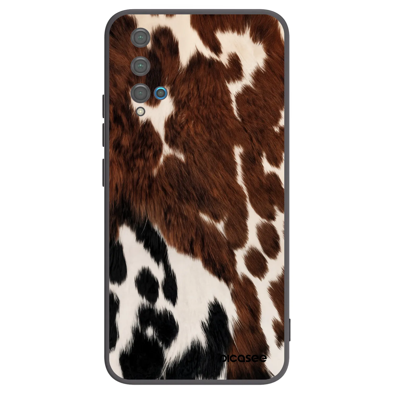 Picasee crna silikonska maskica za Huawei Nova 5T - Rust