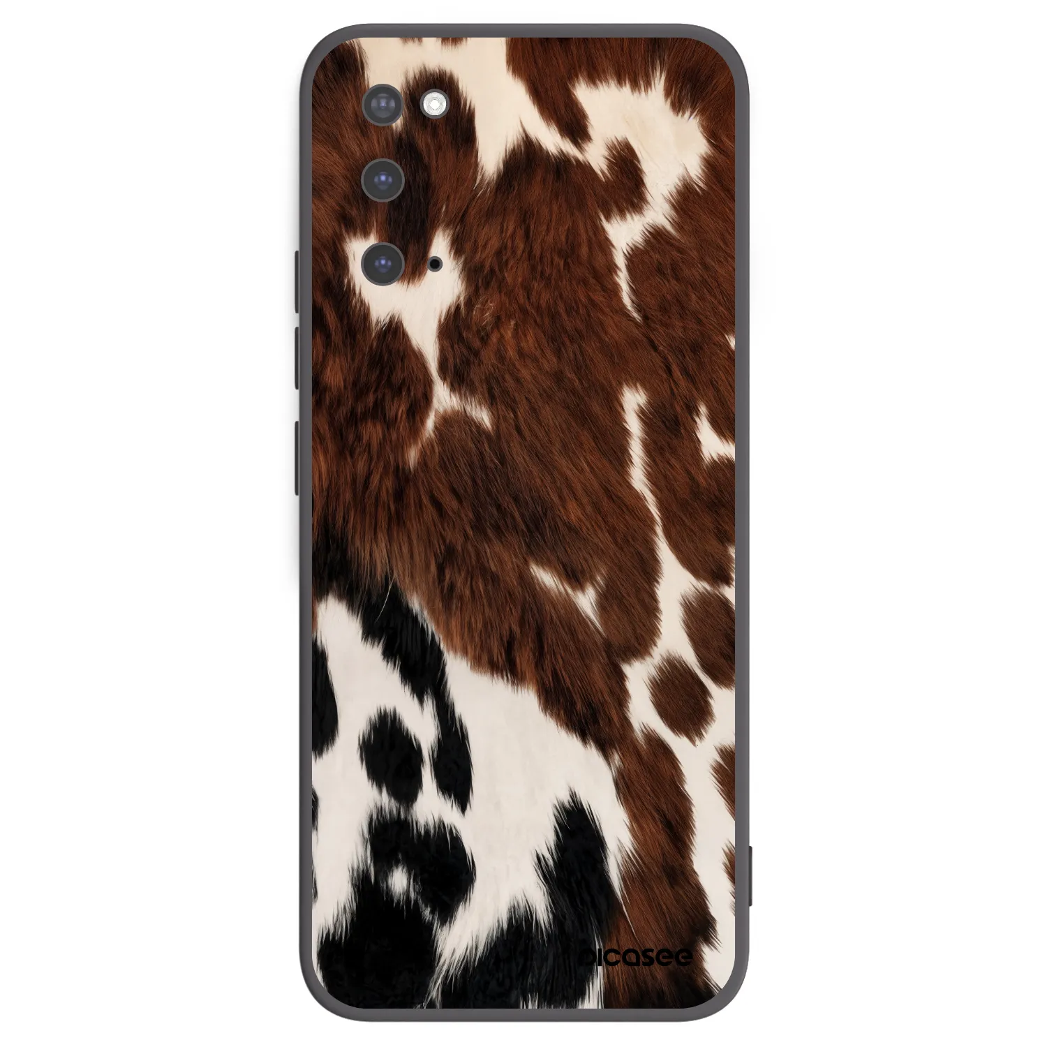 Picasee crna silikonska maskica za Samsung Galaxy S20 G980F - Rust