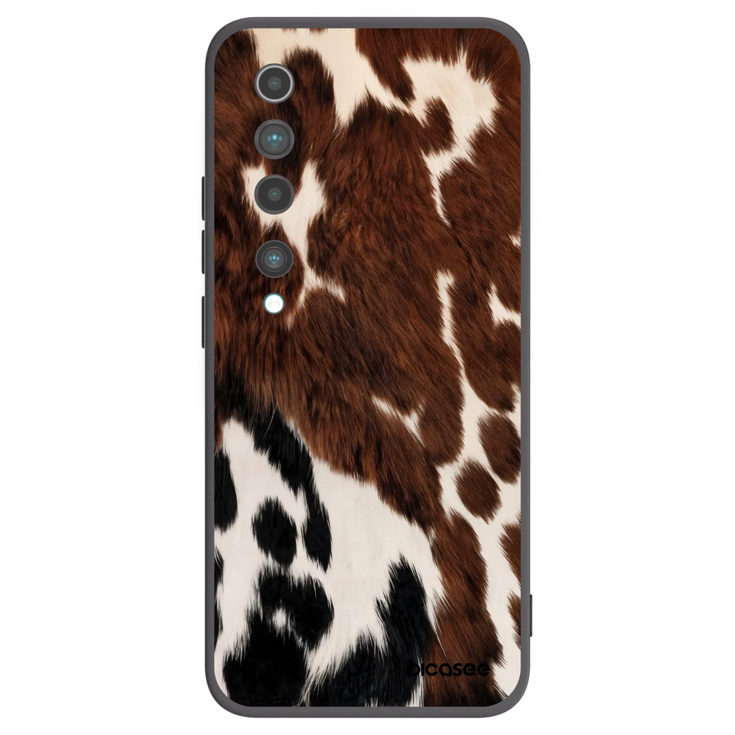 Picasee crna silikonska maskica za Xiaomi Mi 10 - Rust