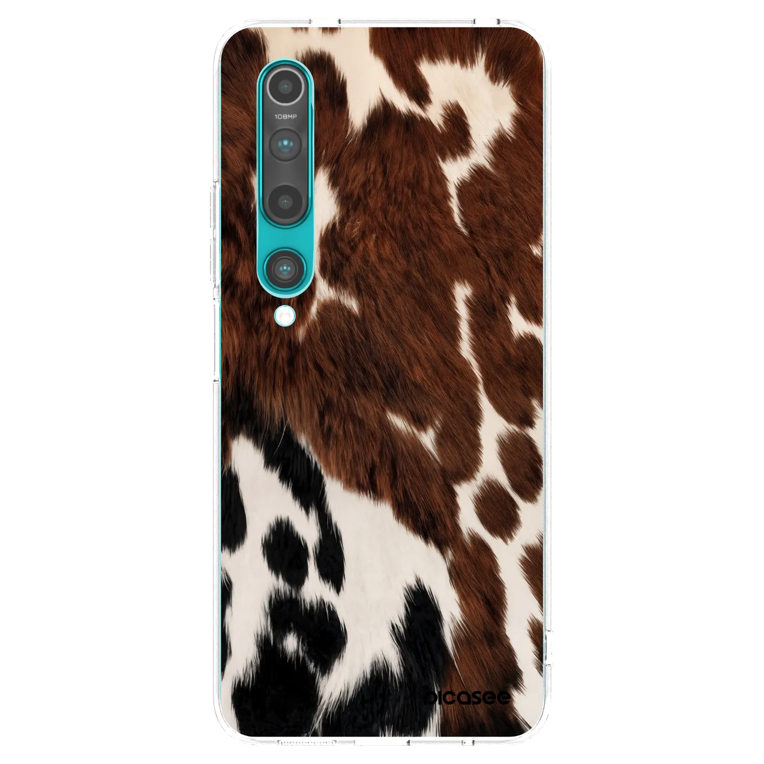 Picasee silikonska prozirna maskica za Xiaomi Mi 10 - Rust
