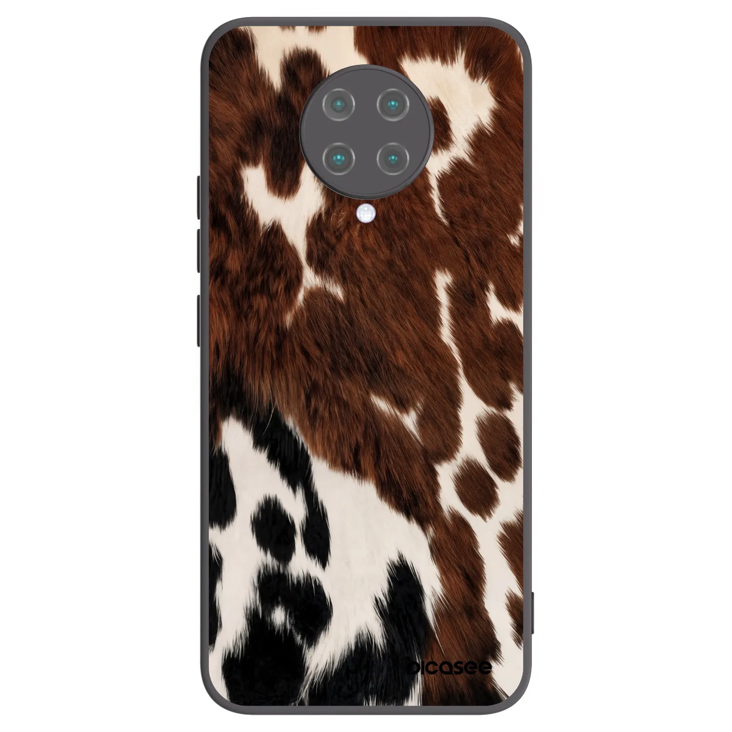 Picasee crna silikonska maskica za Xiaomi Poco F2 Pro - Rust