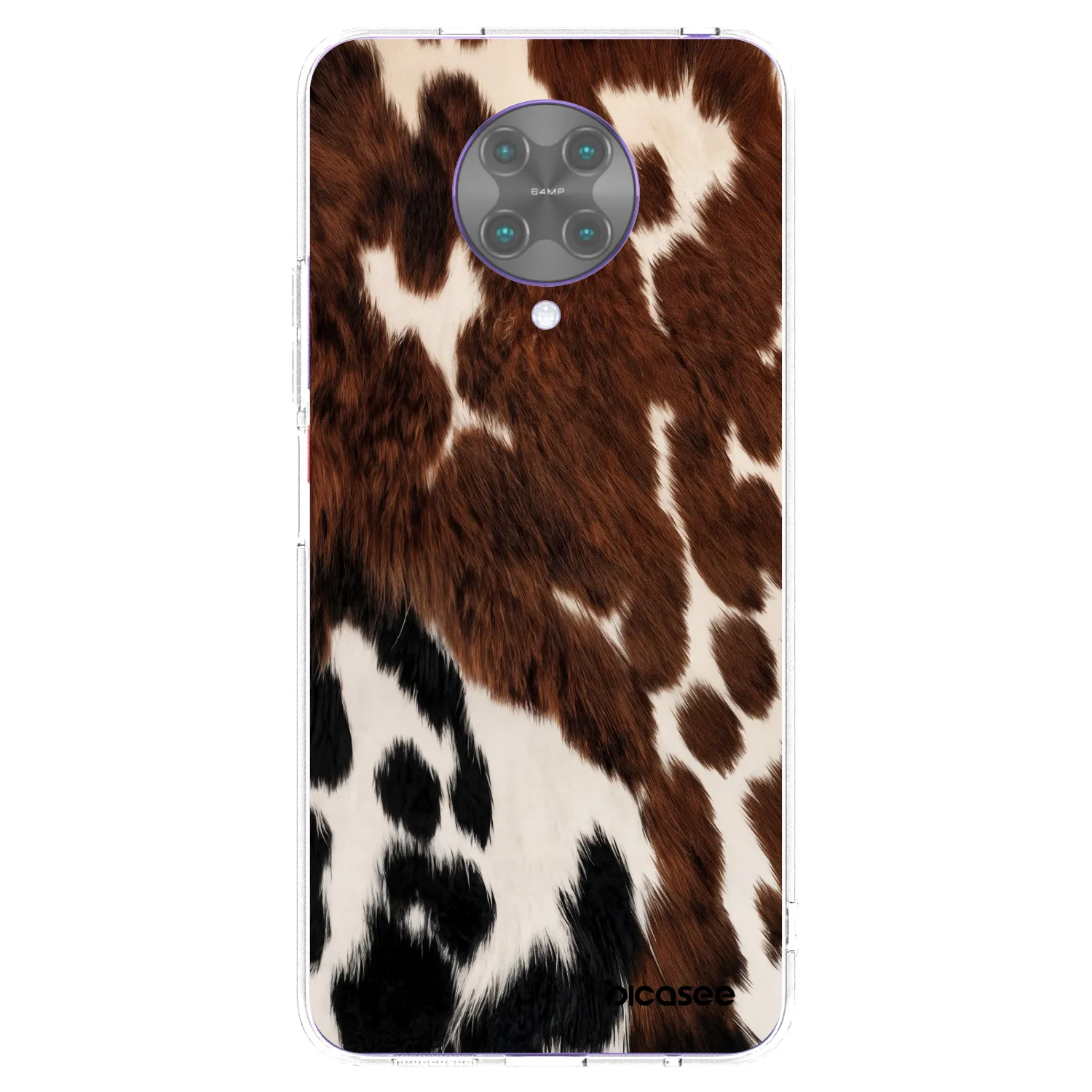Picasee silikonska prozirna maskica za Xiaomi Poco F2 Pro - Rust
