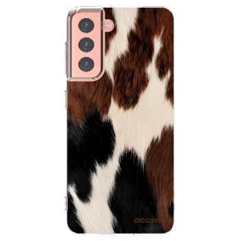 Picasee silikonska prozirna maskica za Samsung Galaxy S21 5G G991B - Rodeo