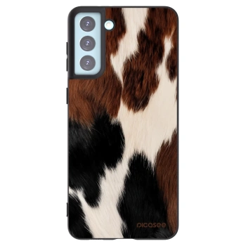 Picasee crna silikonska maskica za Samsung Galaxy S21+ 5G G996F - Rodeo