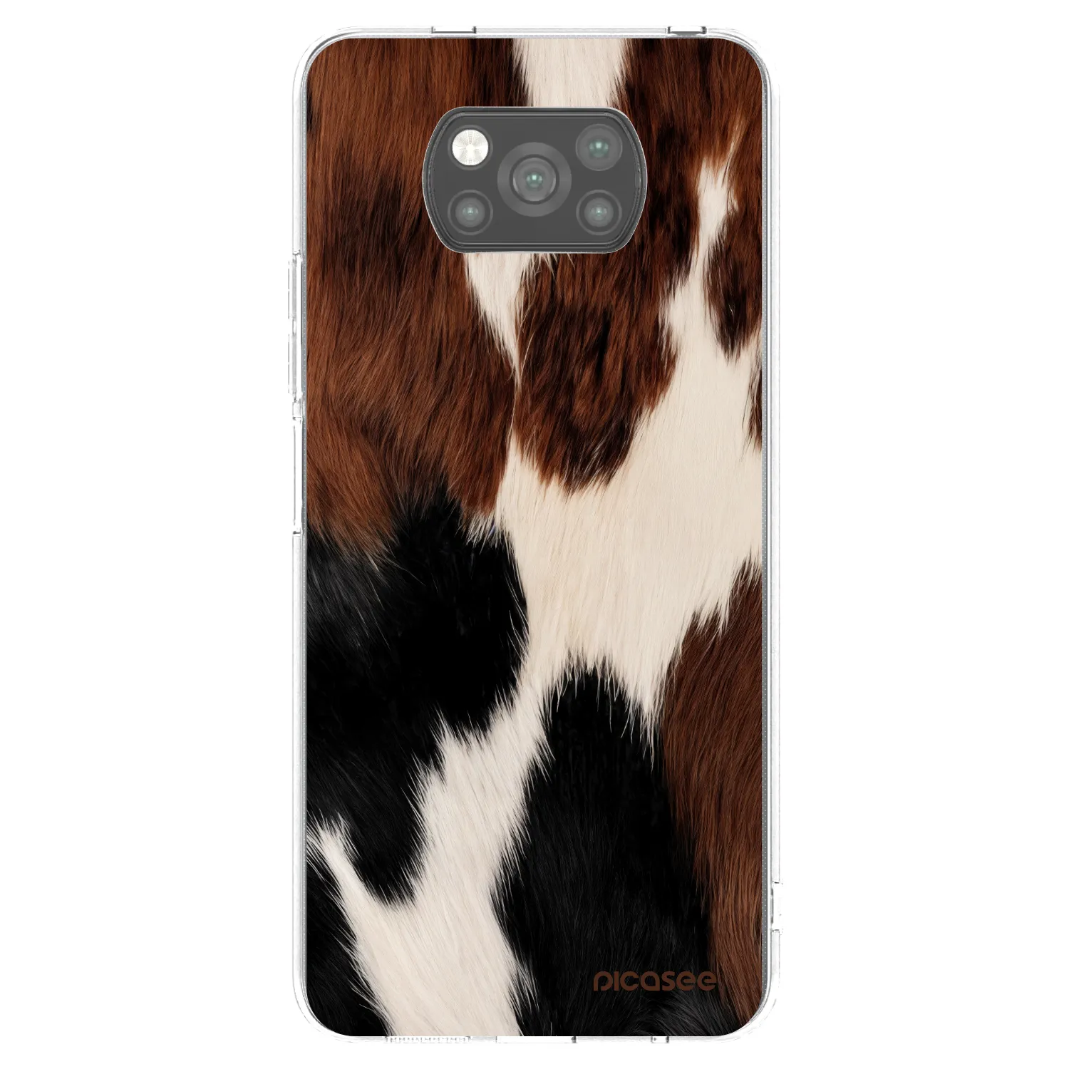 Picasee crna silikonska maskica za Xiaomi Poco X3 - Rodeo