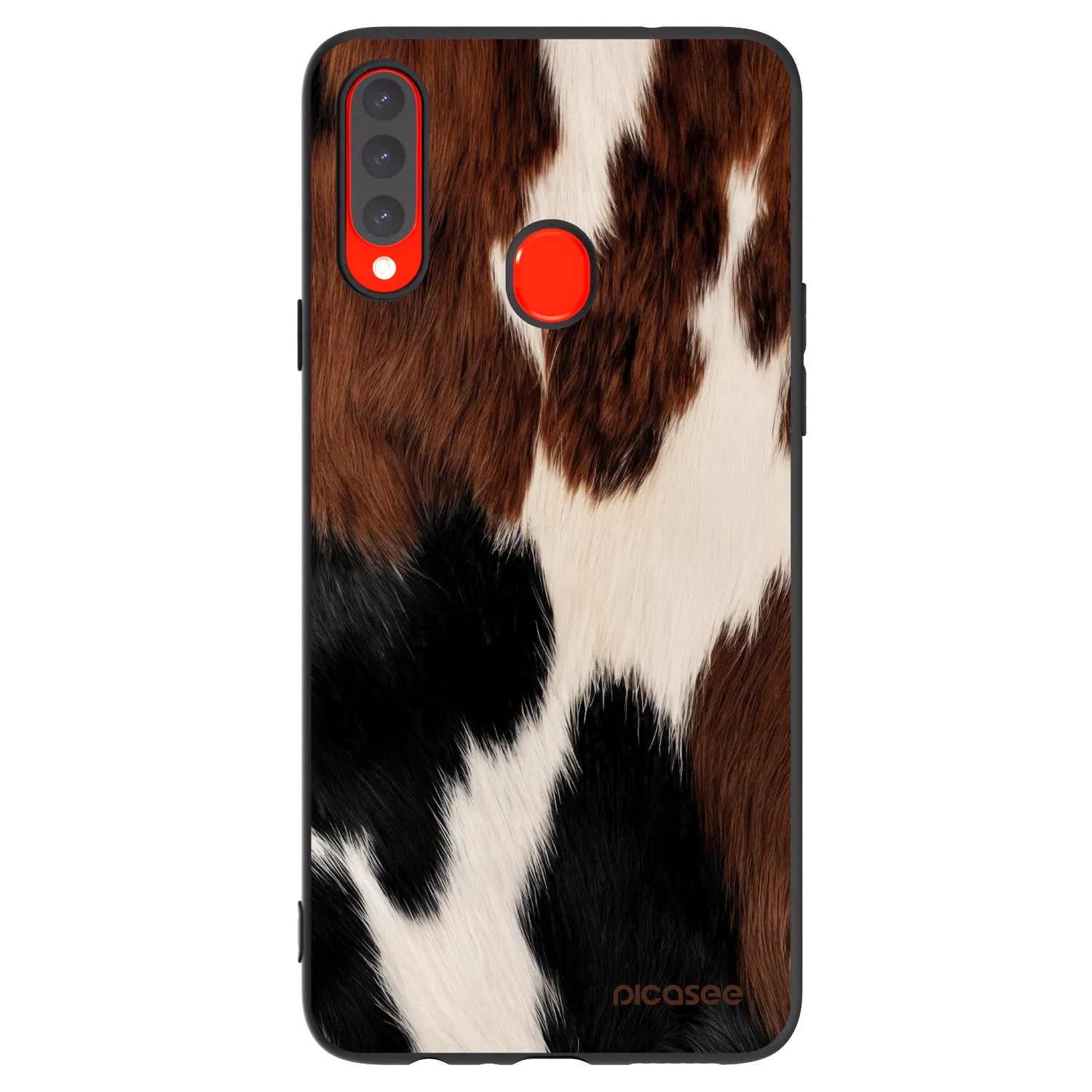 Picasee crna silikonska maskica za Samsung Galaxy A20s - Rodeo