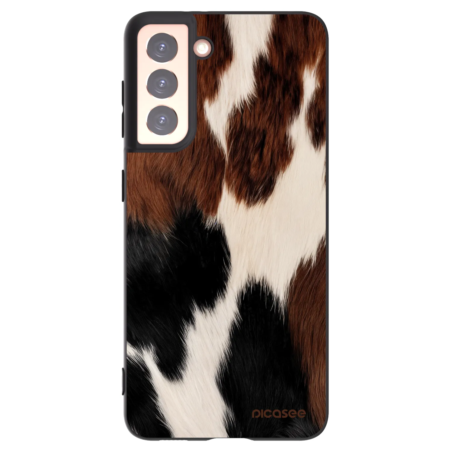 Picasee crna silikonska maskica za Samsung Galaxy S21 5G G991B - Rodeo