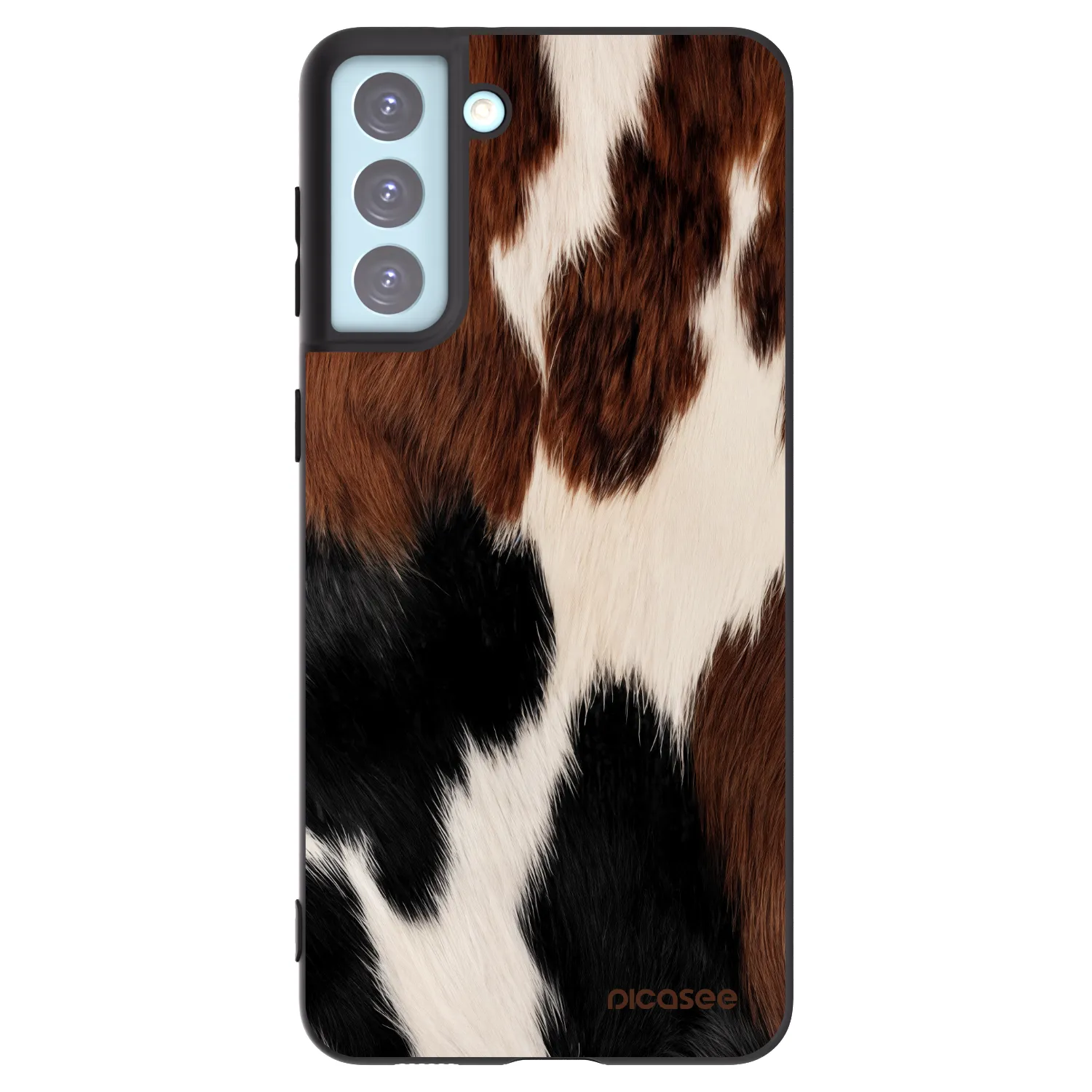 Picasee crna silikonska maskica za Samsung Galaxy S21+ 5G G996F - Rodeo