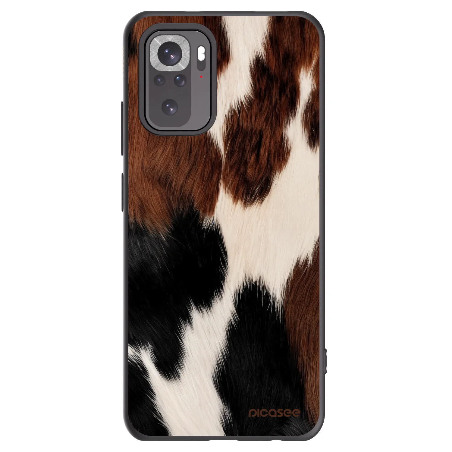 Picasee crna silikonska maskica za Xiaomi Redmi Note 10 - Rodeo