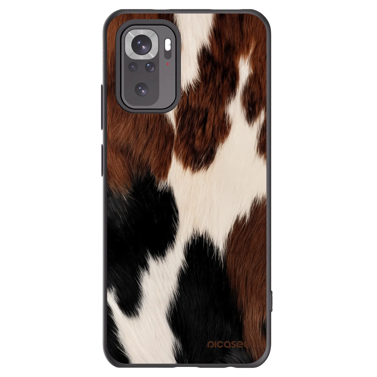 Picasee crna silikonska maskica za Xiaomi Redmi Note 10S - Rodeo