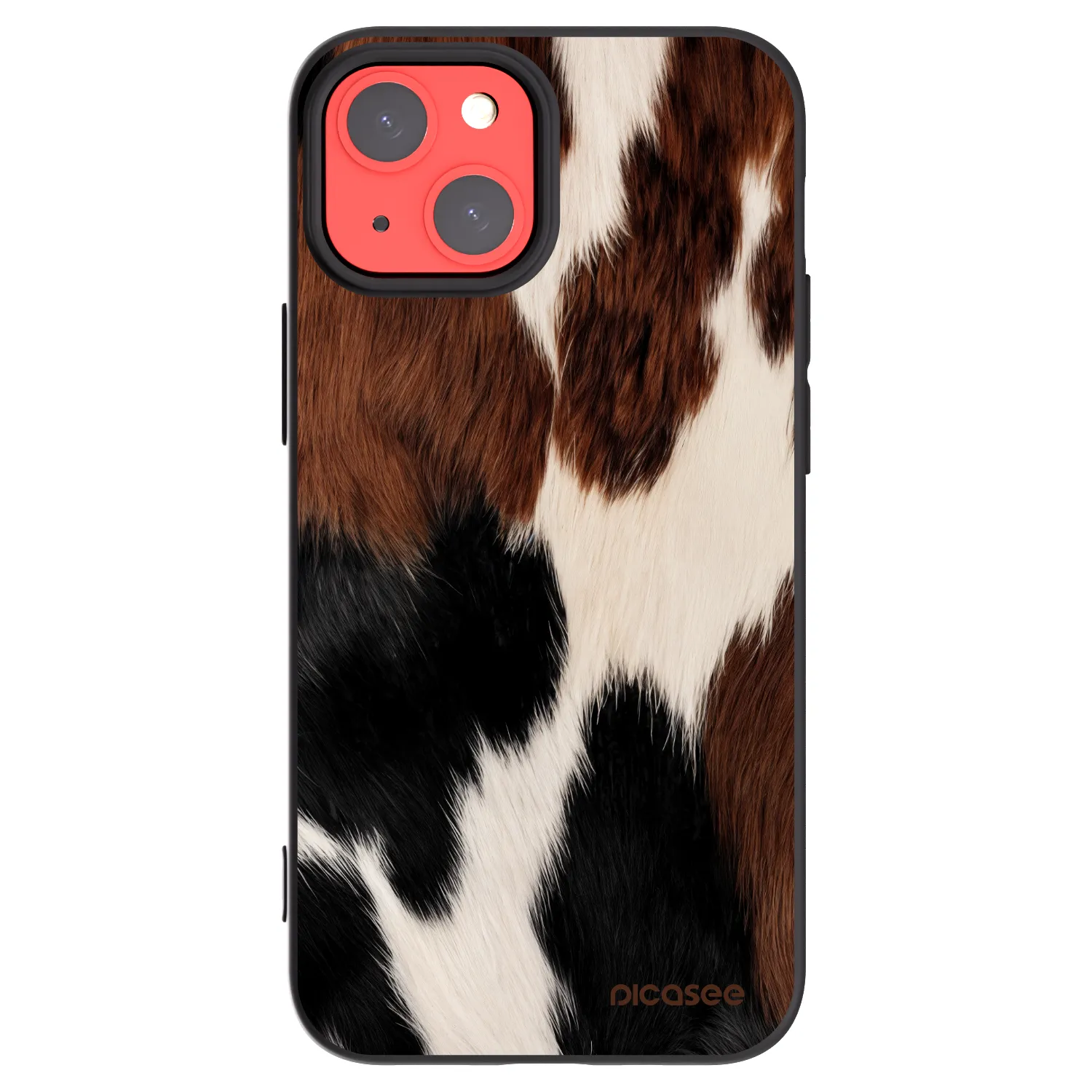 Picasee crna silikonska maskica za Apple iPhone 13 mini - Rodeo