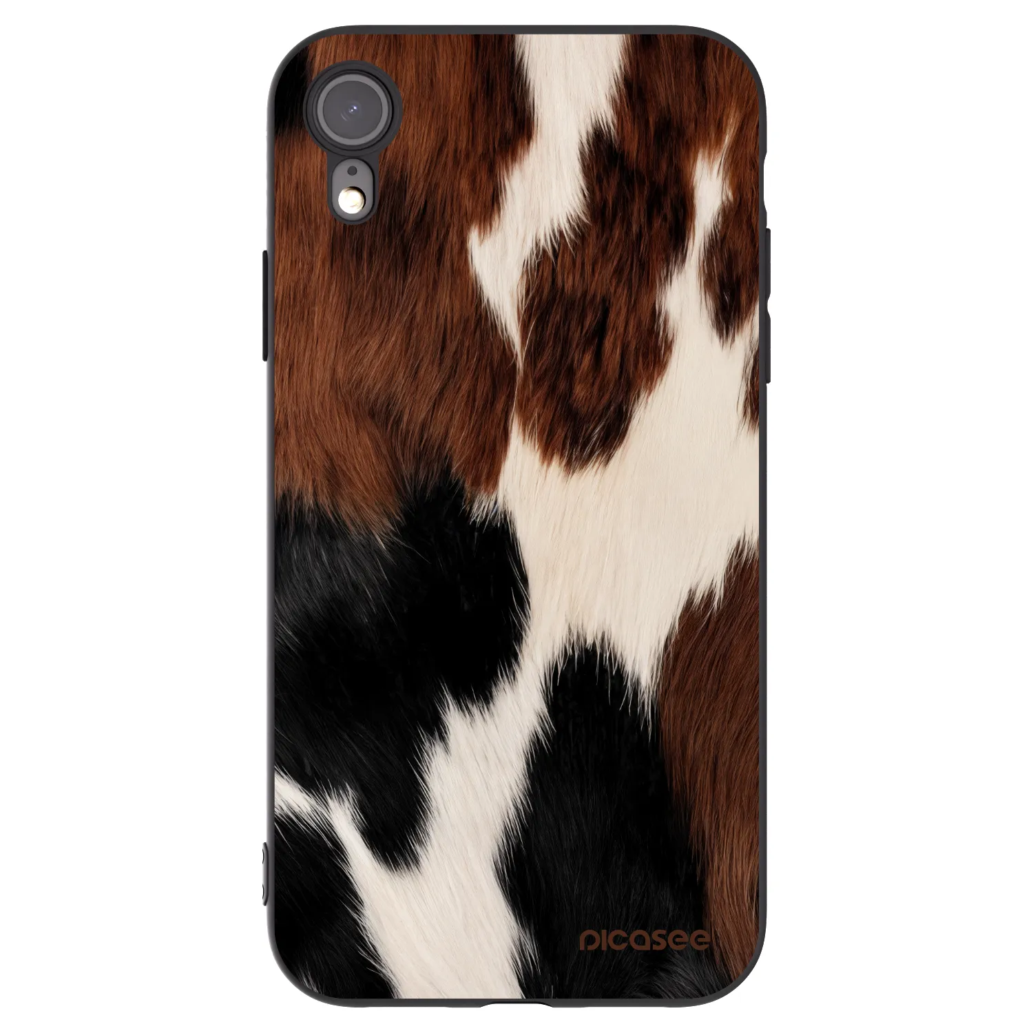 Picasee crna silikonska maskica za Apple iPhone XR - Rodeo