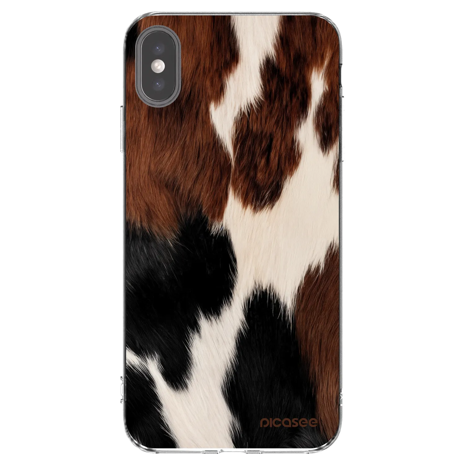 Picasee silikonska prozirna maskica za Apple iPhone XS Max - Rodeo
