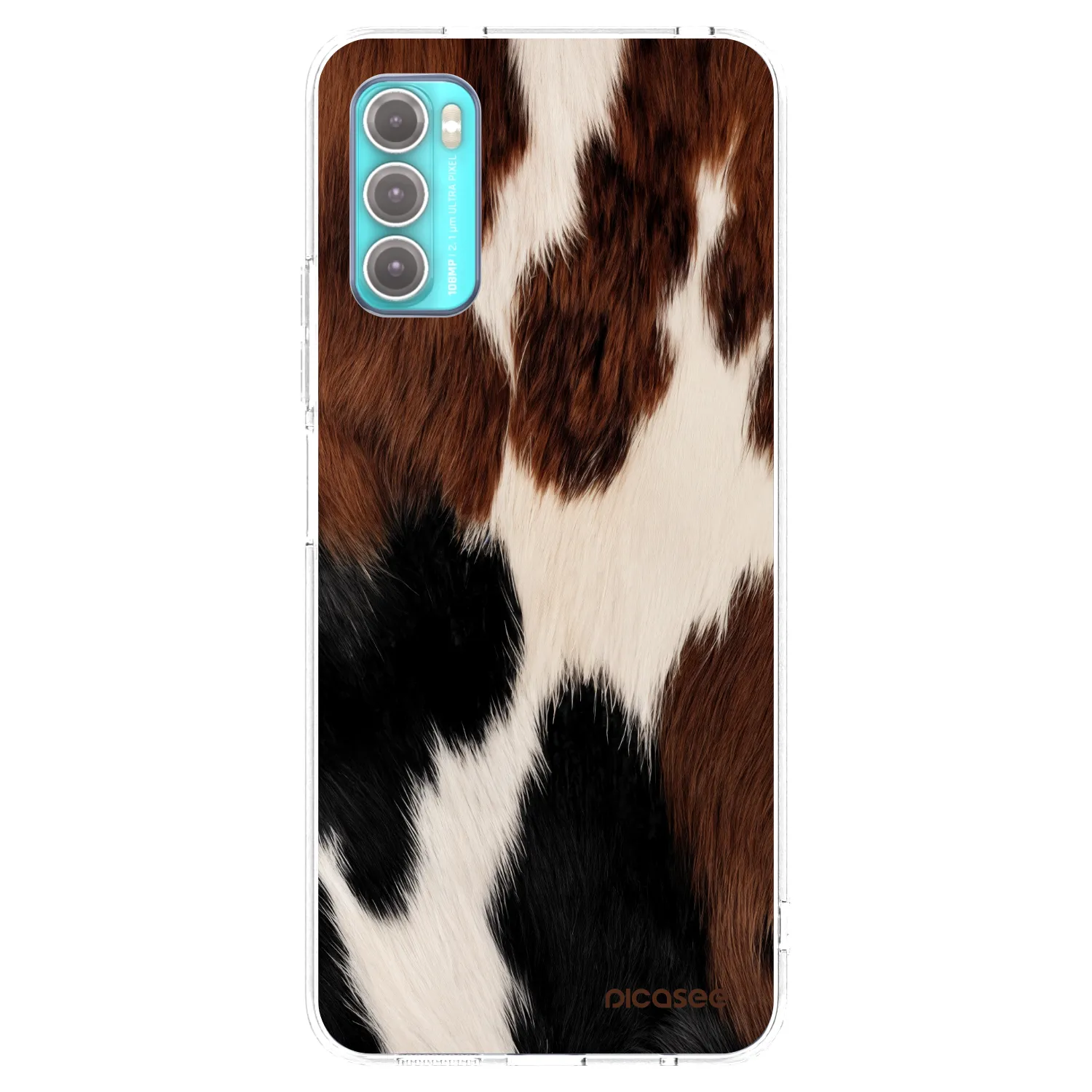 Picasee silikonska prozirna maskica za Motorola Moto G60 - Rodeo