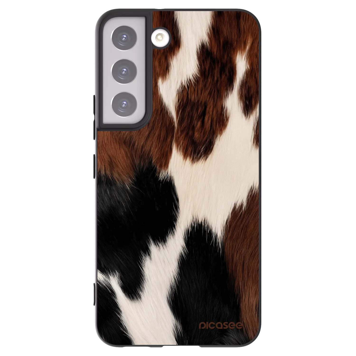 Picasee crna silikonska maskica za Samsung Galaxy S22 5G - Rodeo