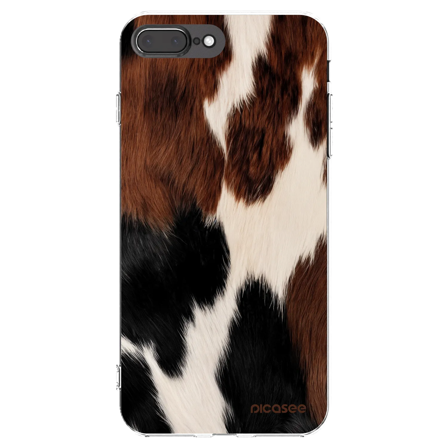 Picasee silikonska prozirna maskica za Apple iPhone 7 Plus - Rodeo