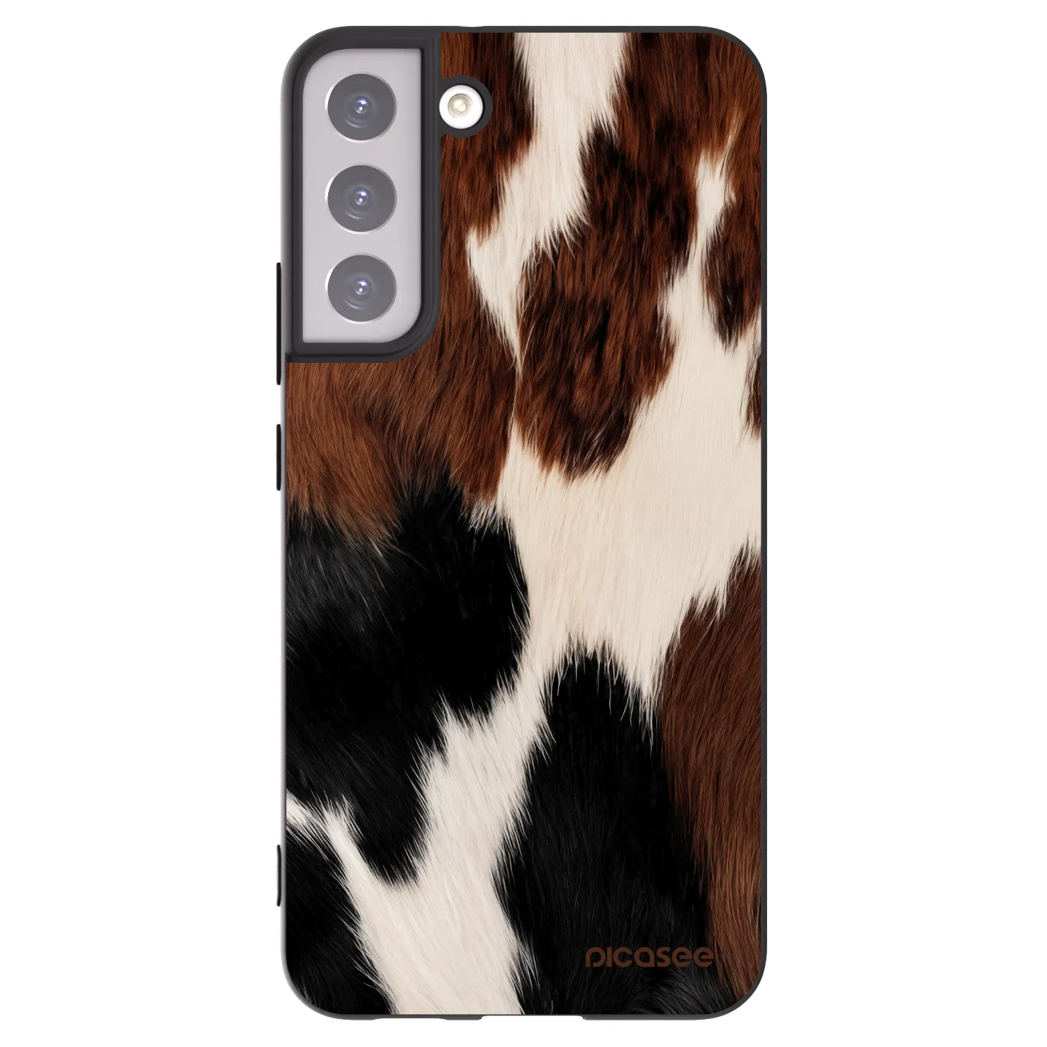 Picasee crna silikonska maskica za Samsung Galaxy S22+ 5G - Rodeo