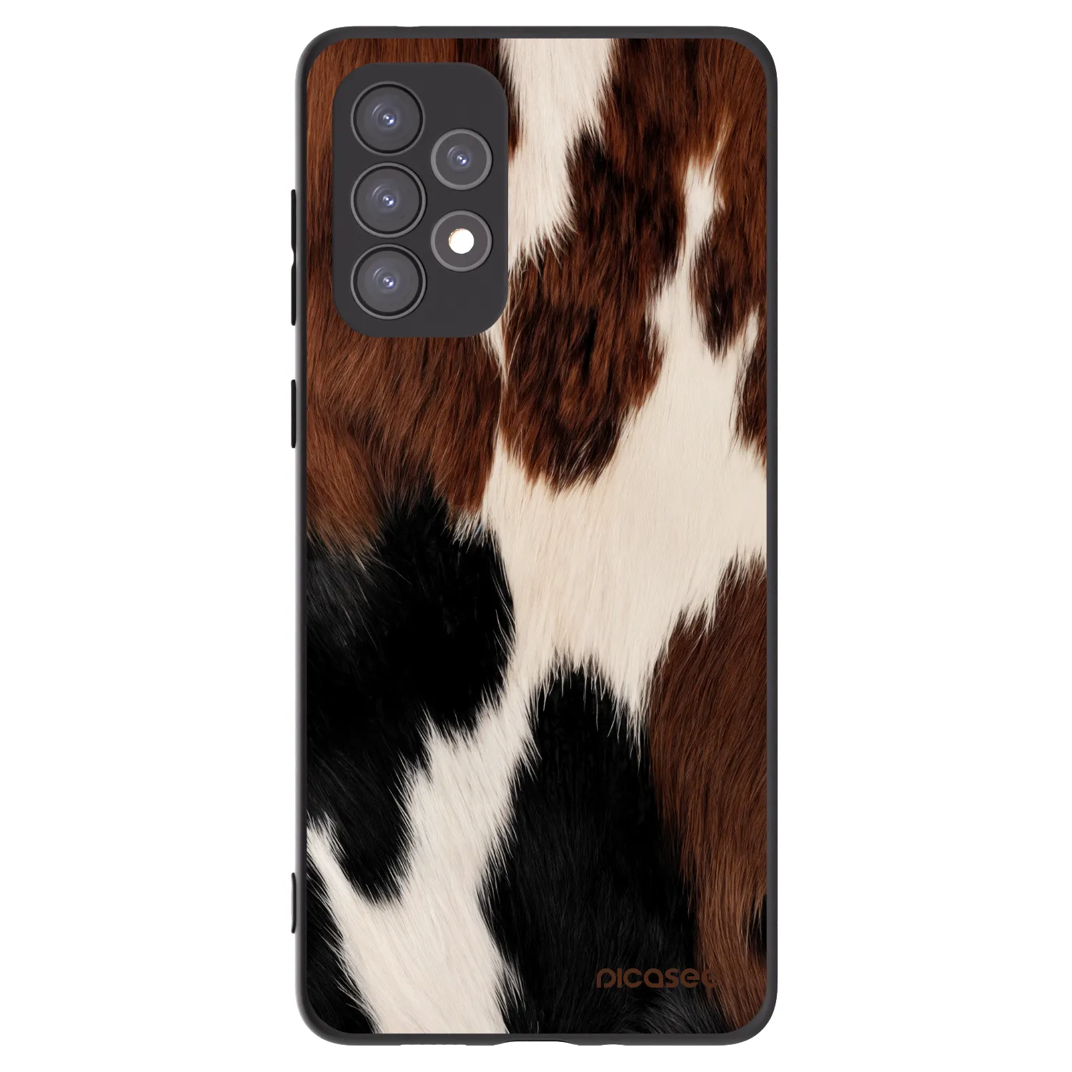 Picasee crna silikonska maskica za Samsung Galaxy A73 5G - Rodeo