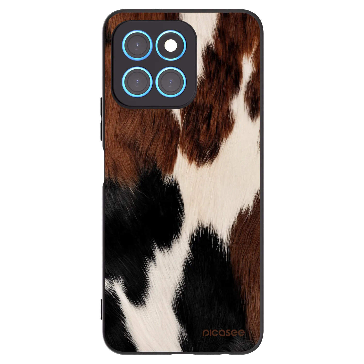 Picasee crna silikonska maskica za Honor X8 5G - Rodeo