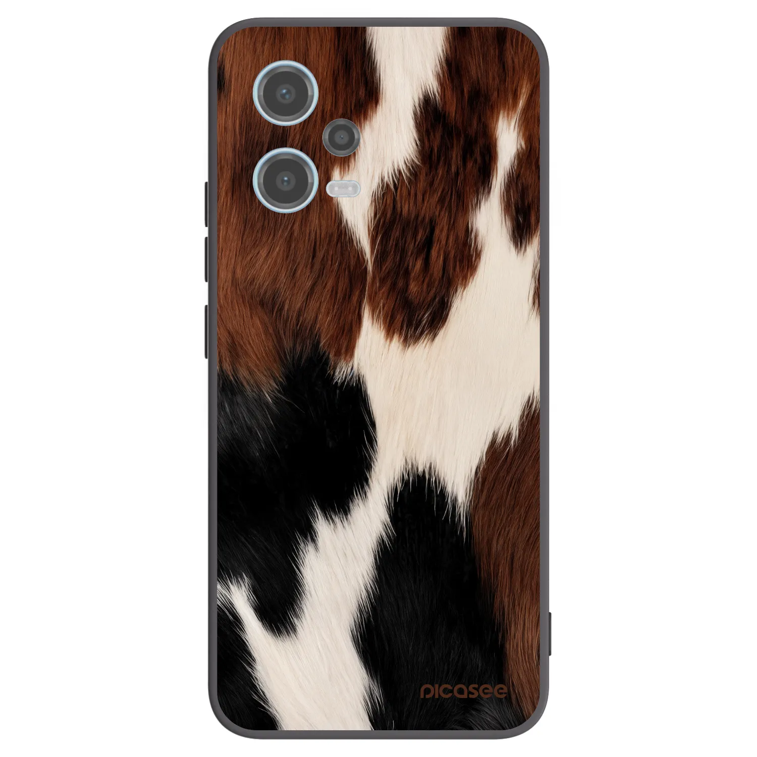 Picasee crna silikonska maskica za Xiaomi Redmi Note 12 5G - Rodeo