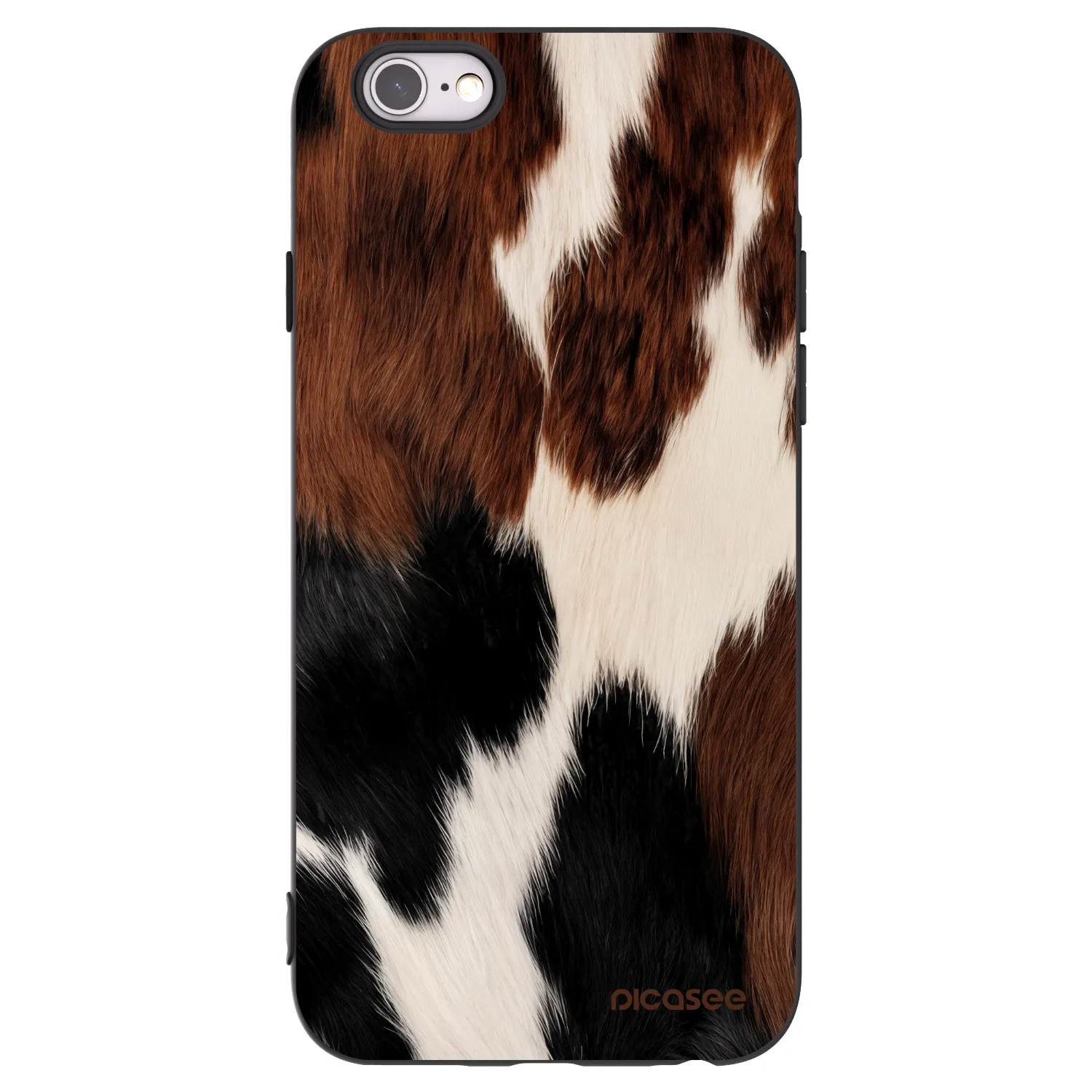 Picasee crna silikonska maskica za Apple iPhone 6/6S - Rodeo