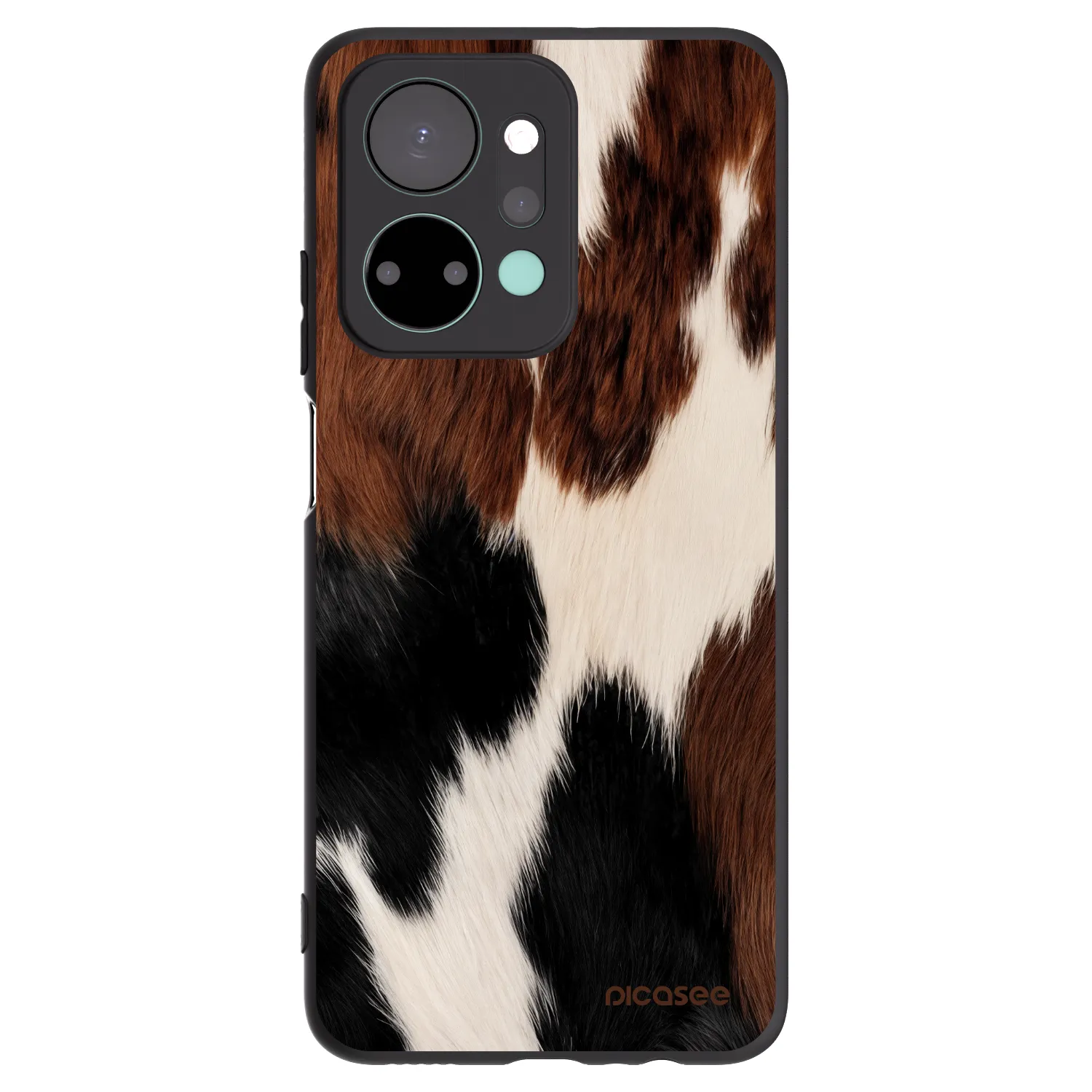 Picasee crna silikonska maskica za Honor X7a - Rodeo