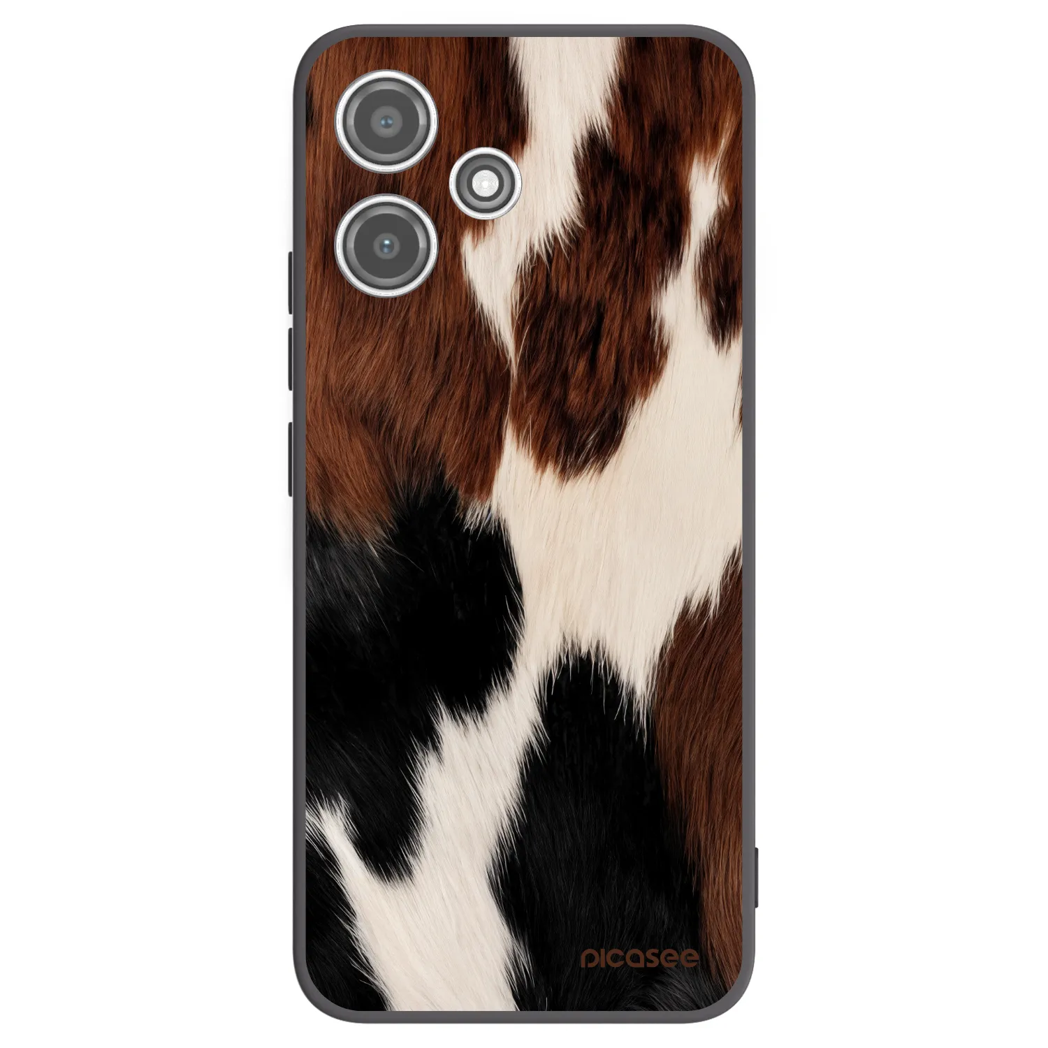 Picasee crna silikonska maskica za Xiaomi Redmi 12 5G - Rodeo