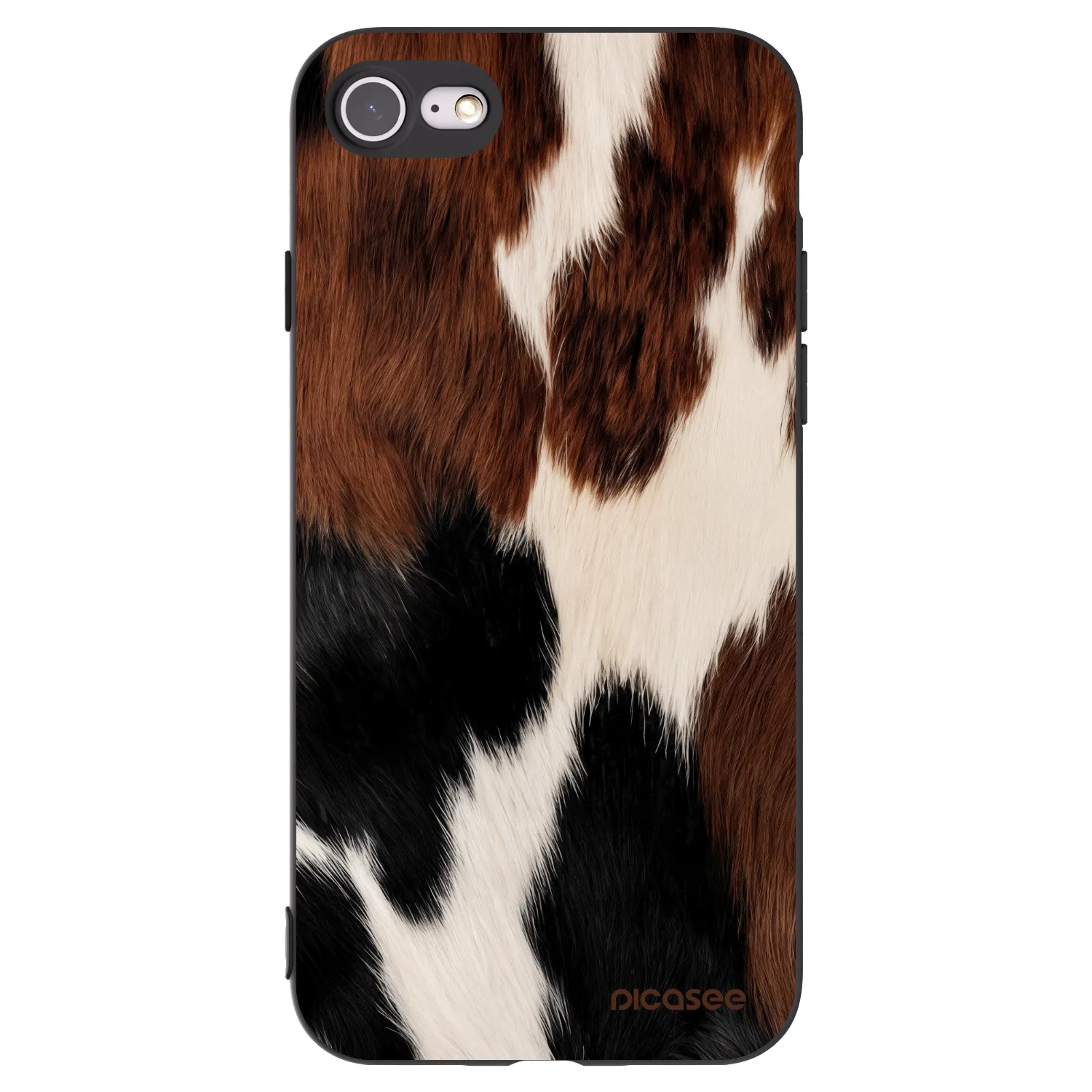 Picasee crna silikonska maskica za Apple iPhone 8 - Rodeo