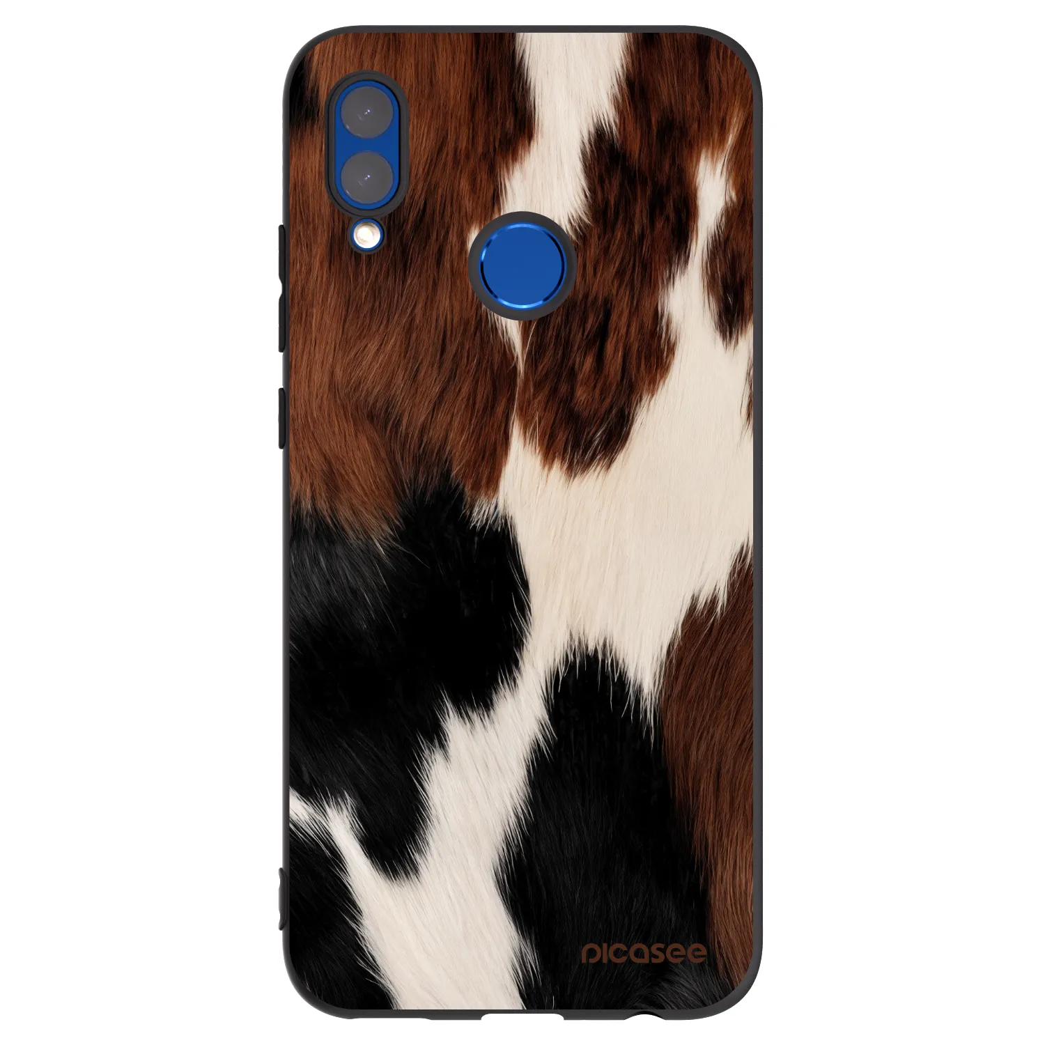 Picasee crna silikonska maskica za Honor 10 Lite - Rodeo