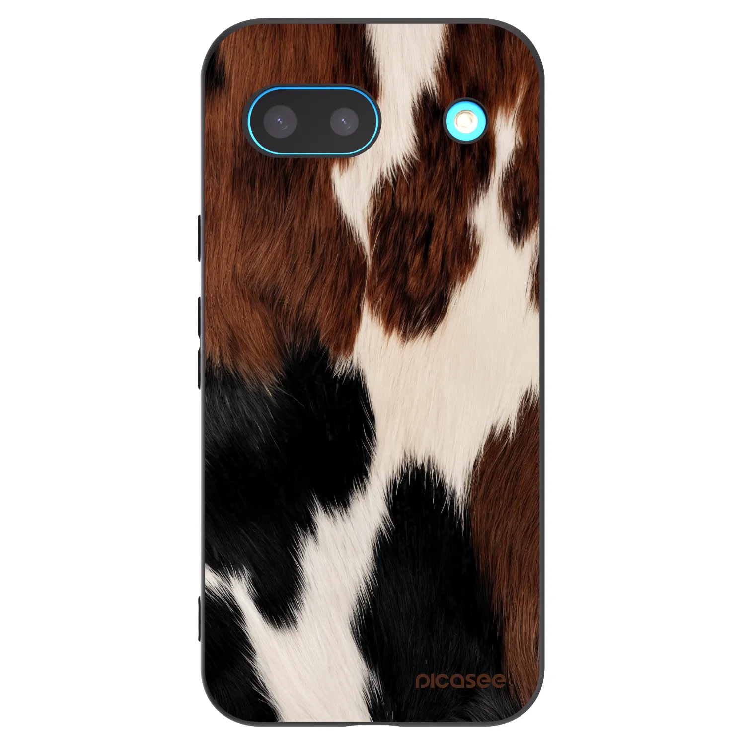 Picasee crna silikonska maskica za Google Pixel 8a - Rodeo