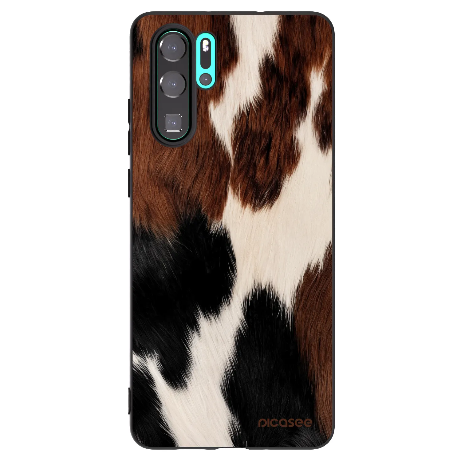 Picasee crna silikonska maskica za Huawei P30 Pro - Rodeo