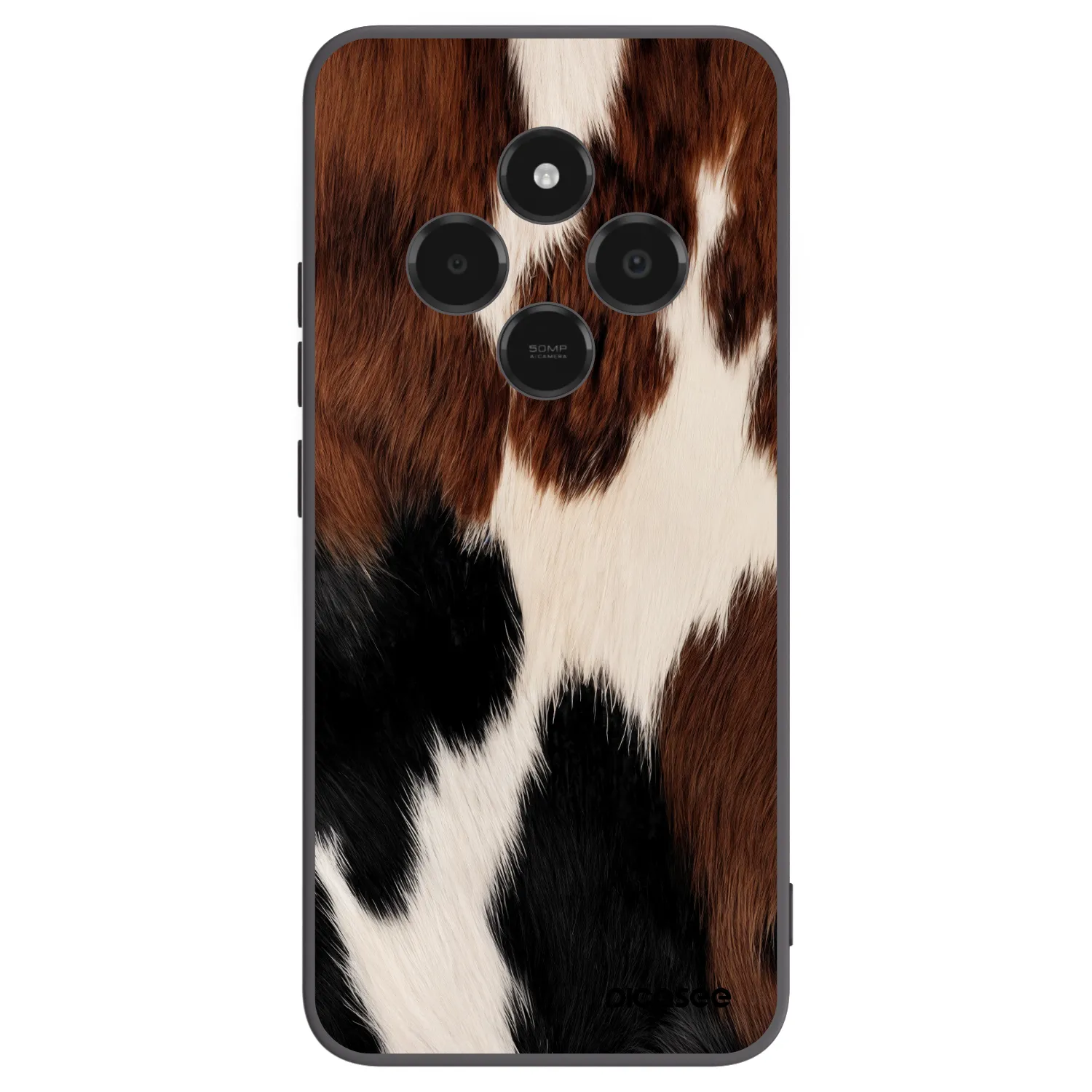 Picasee crna silikonska maskica za Xiaomi Poco C75 - Rodeo