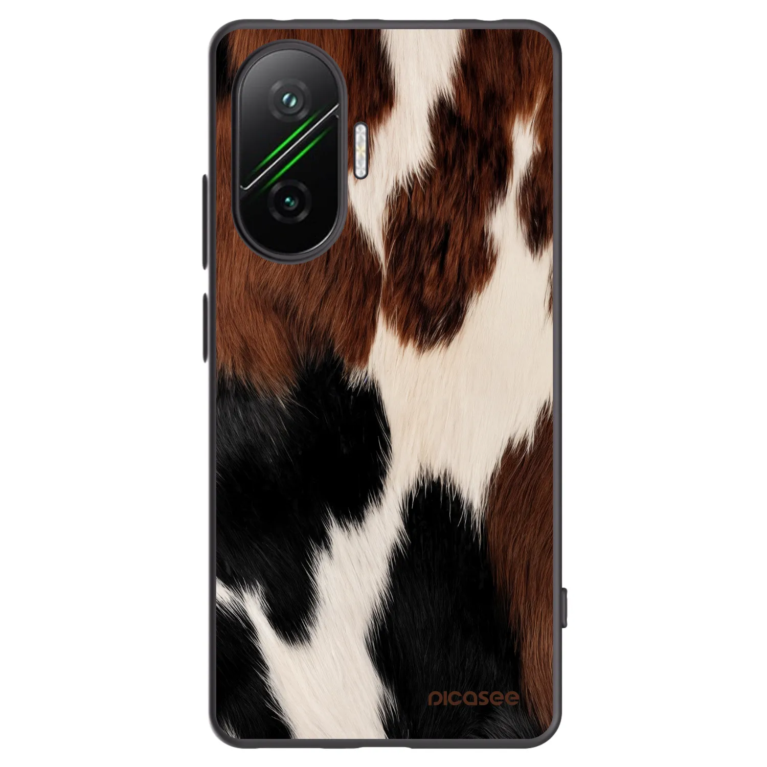 Picasee crna silikonska maskica za Xiaomi Poco F7 5G - Rodeo