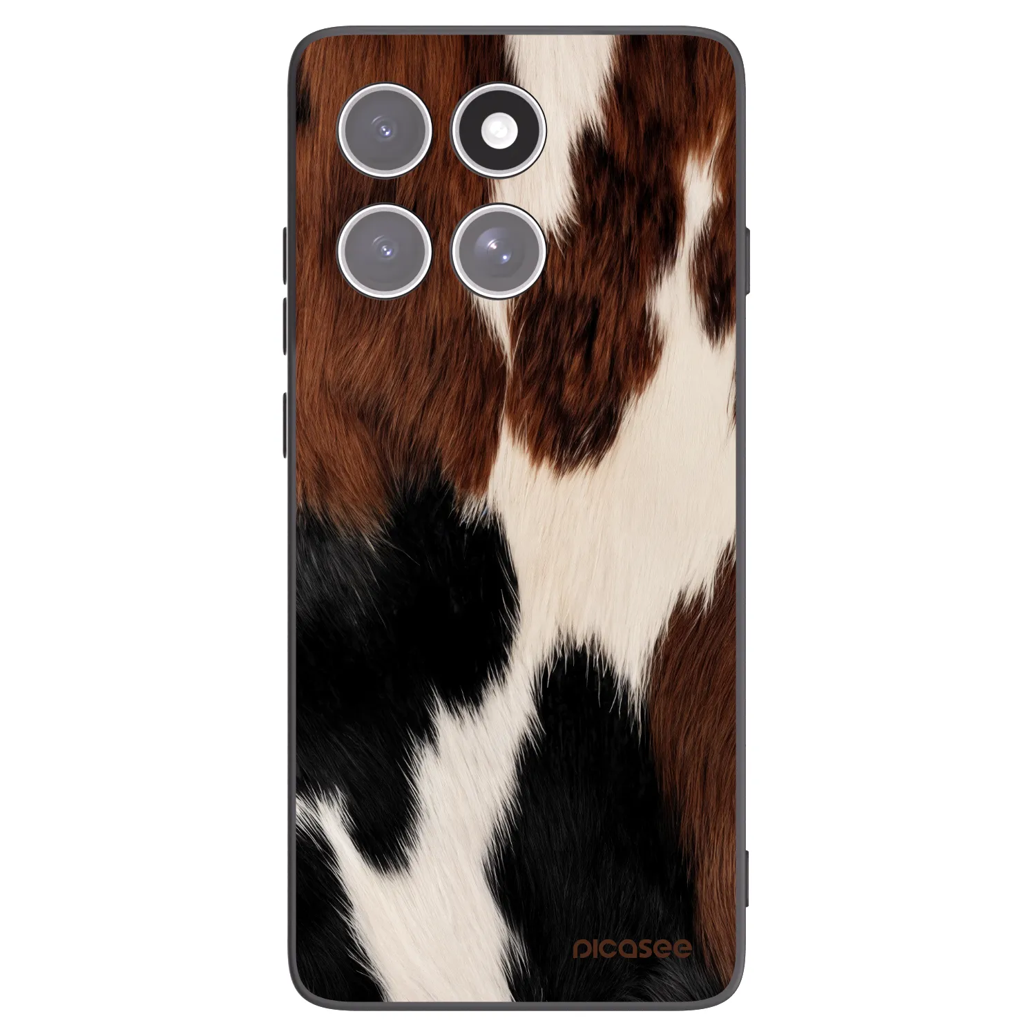 Picasee crna silikonska maskica za Motorola Edge 60 Pro - Rodeo
