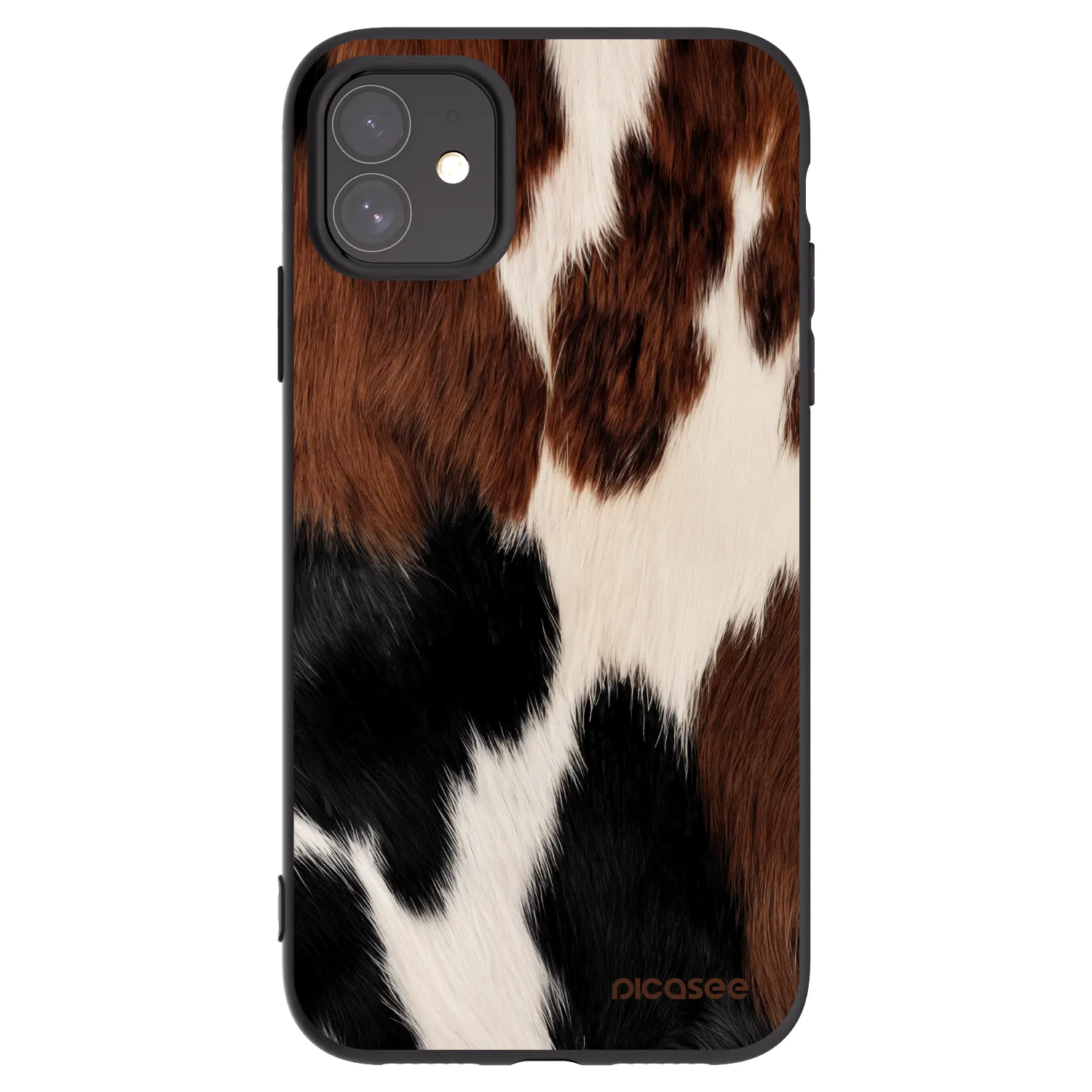 Picasee crna silikonska maskica za Apple iPhone 11 - Rodeo