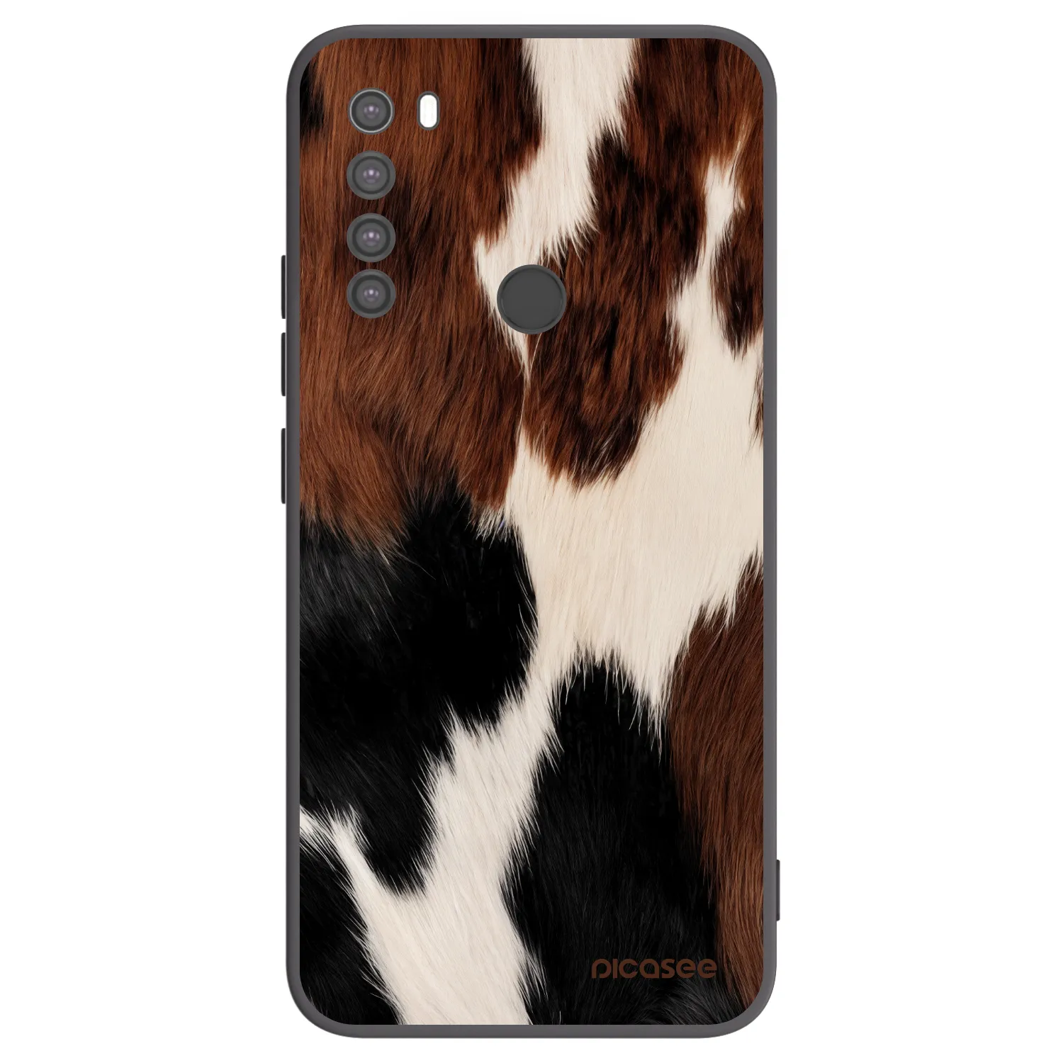 Picasee crna silikonska maskica za Xiaomi Redmi Note 8 - Rodeo