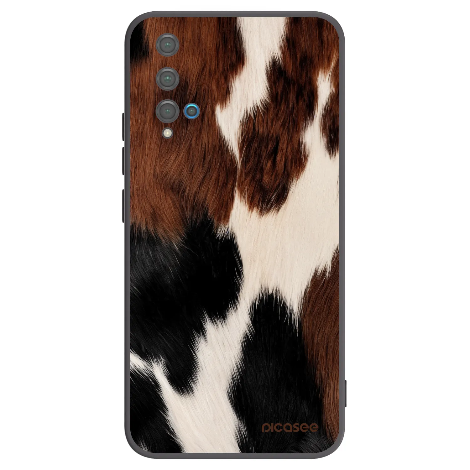 Picasee crna silikonska maskica za Huawei Nova 5T - Rodeo