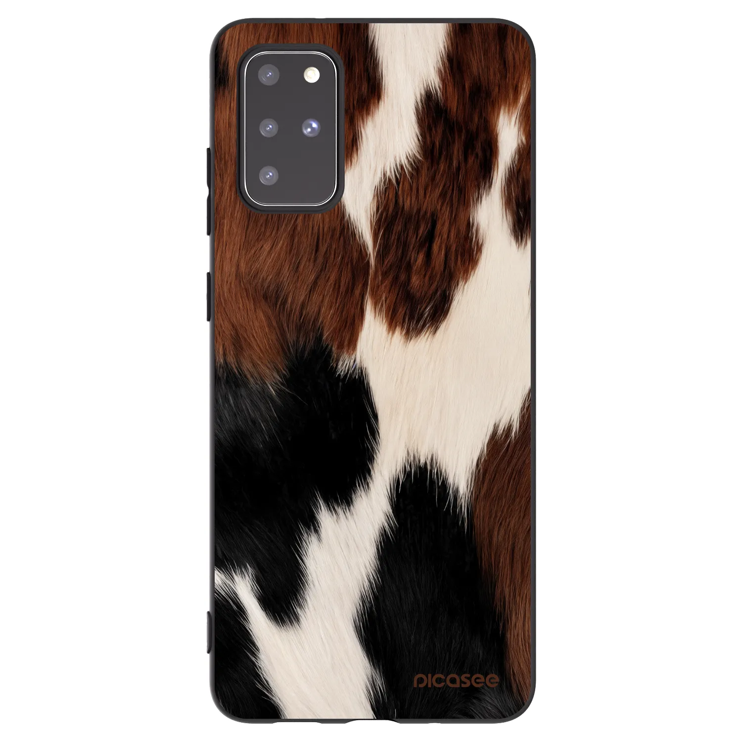 Picasee crna silikonska maskica za Samsung Galaxy S20+ G985F - Rodeo