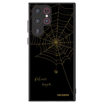 Picasee ULTIMATE CASE za Samsung Galaxy S22 Ultra 5G - Delicate danger