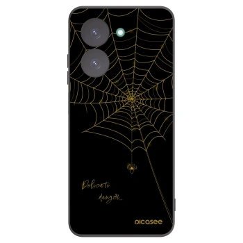 Picasee crna silikonska maskica za Xiaomi Redmi A5 - Delicate danger