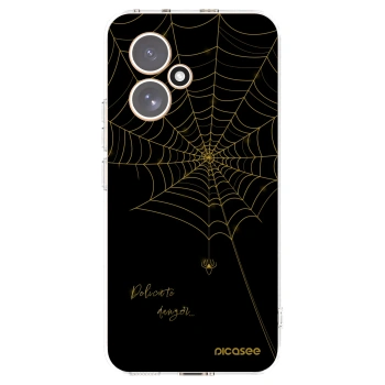 Picasee silikonska prozirna maskica za Honor 400 5G - Delicate danger