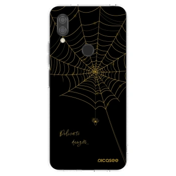 Picasee silikonska prozirna maskica za Xiaomi Redmi 7 - Delicate danger