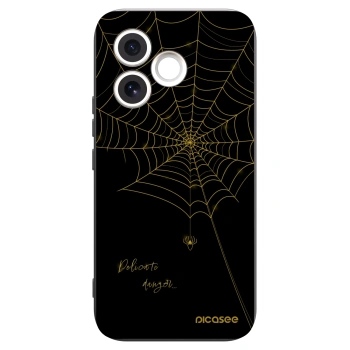 Picasee crna silikonska maskica za Honor 600 Lite - Delicate danger