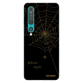 Picasee silikonska prozirna maskica za Xiaomi Mi 10 - Delicate danger