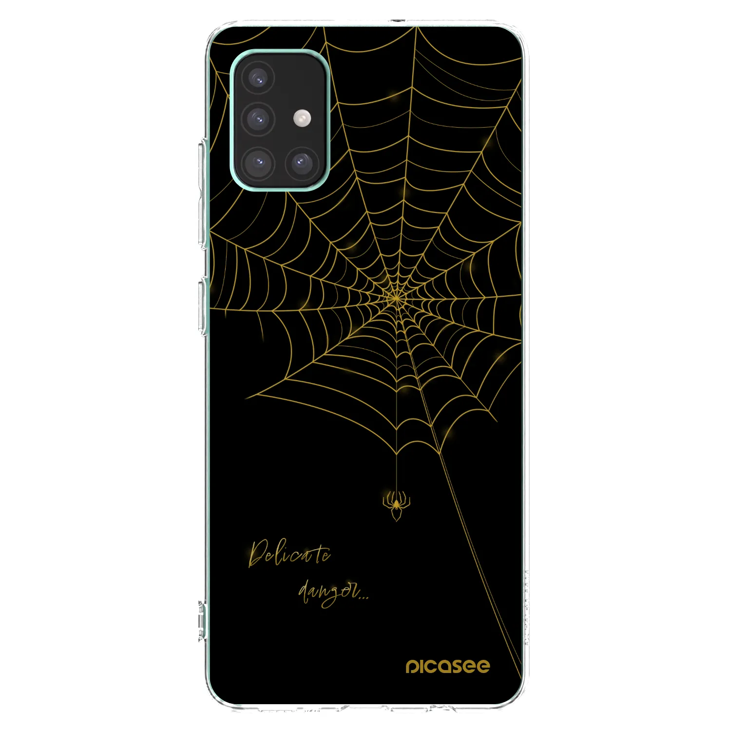Picasee silikonska prozirna maskica za Samsung Galaxy M51 M515F - Delicate danger